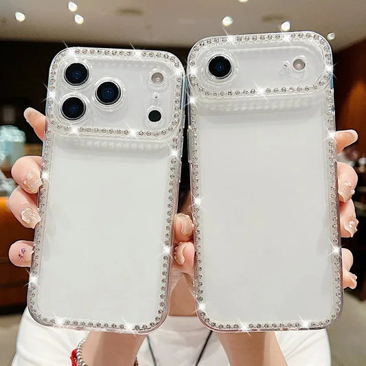 Silicone Diamond Phone Cases For iPhone