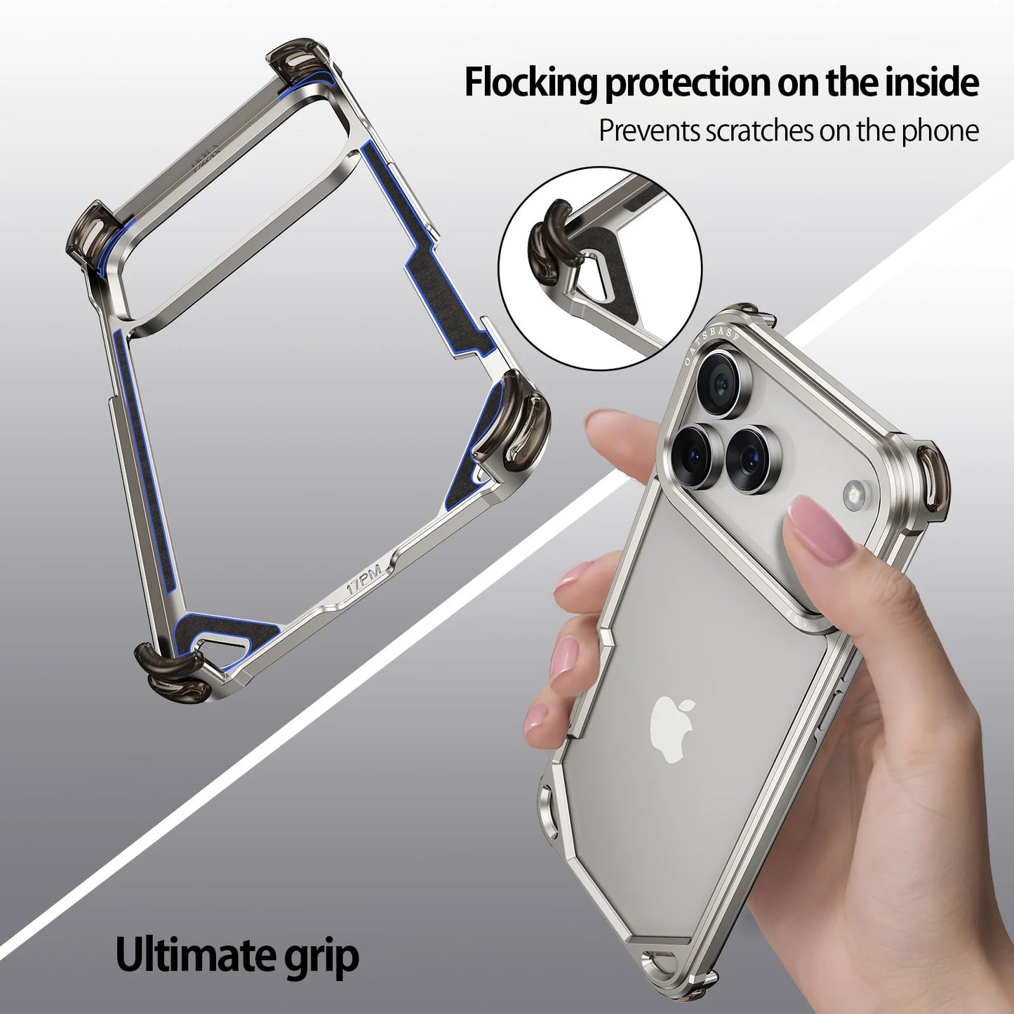 Metal Phone Case for iPhone